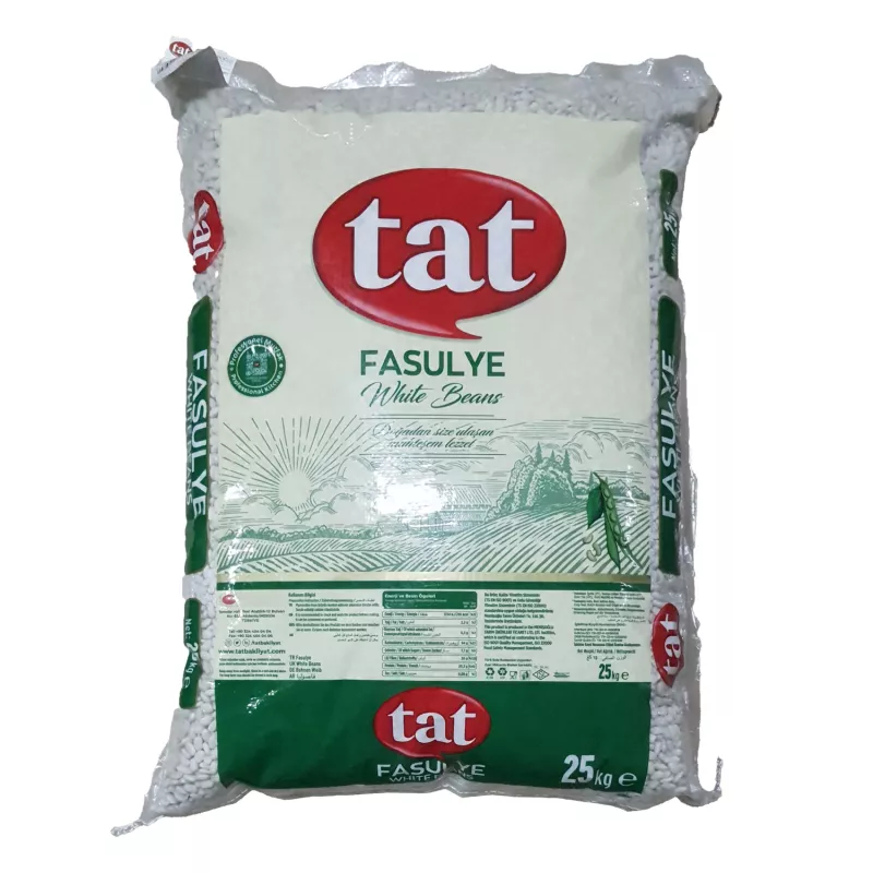 Tat Bakliyat Dermason Fasulye (8 mm) 25 Kg