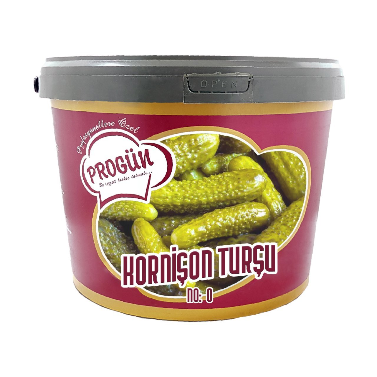 Progün No:0 Kornişon Turşu 9 Kg.
