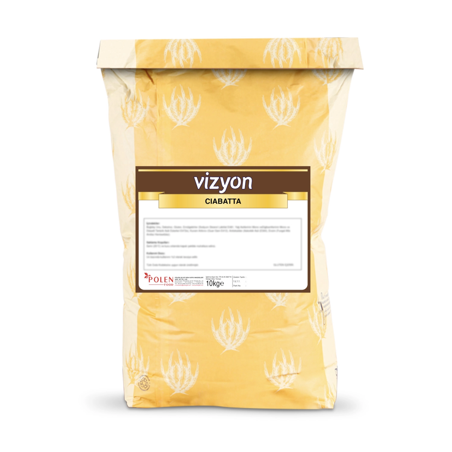 Vizyon Ciabatta Ekmek Geliştirici 10 kg