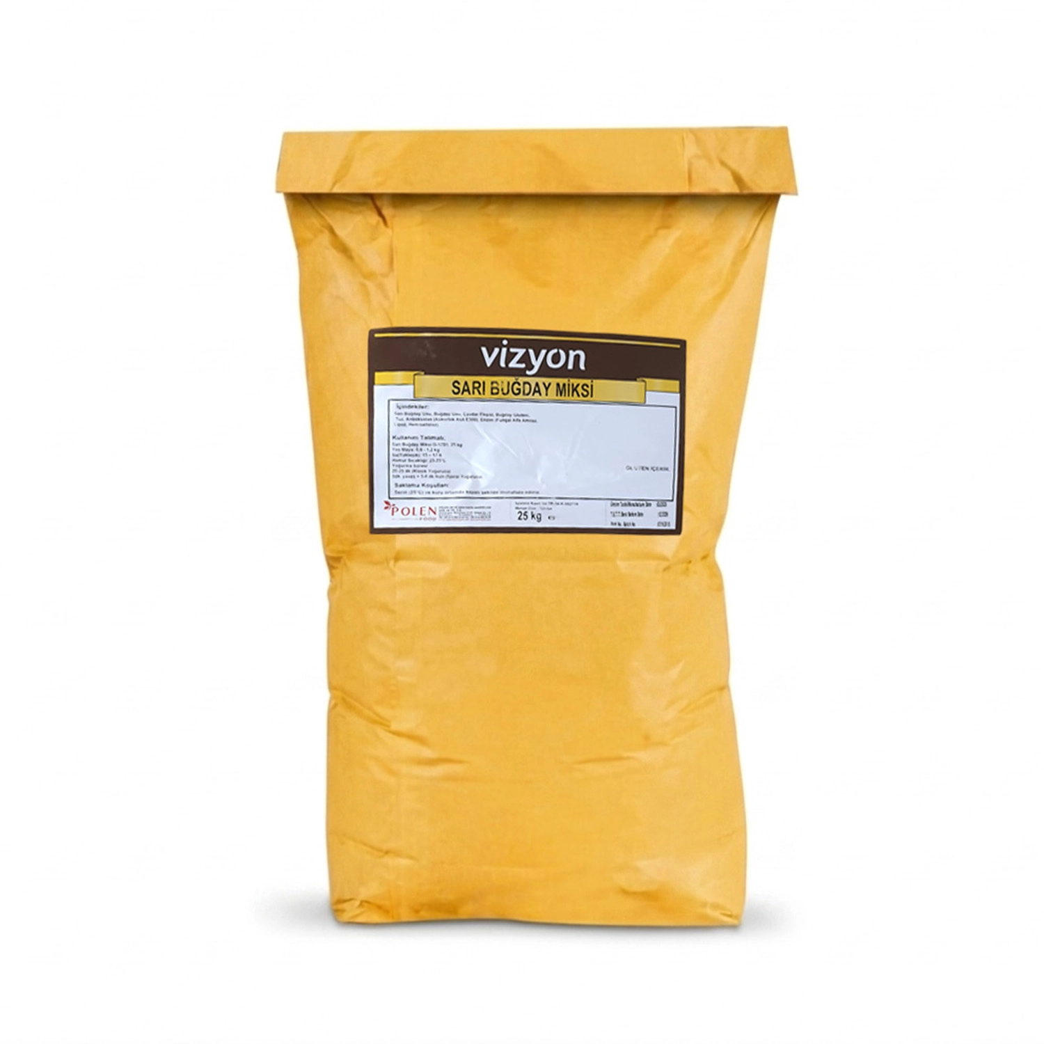 Vizyon Sarı Buğday Ekmek Miksi 25 Kg