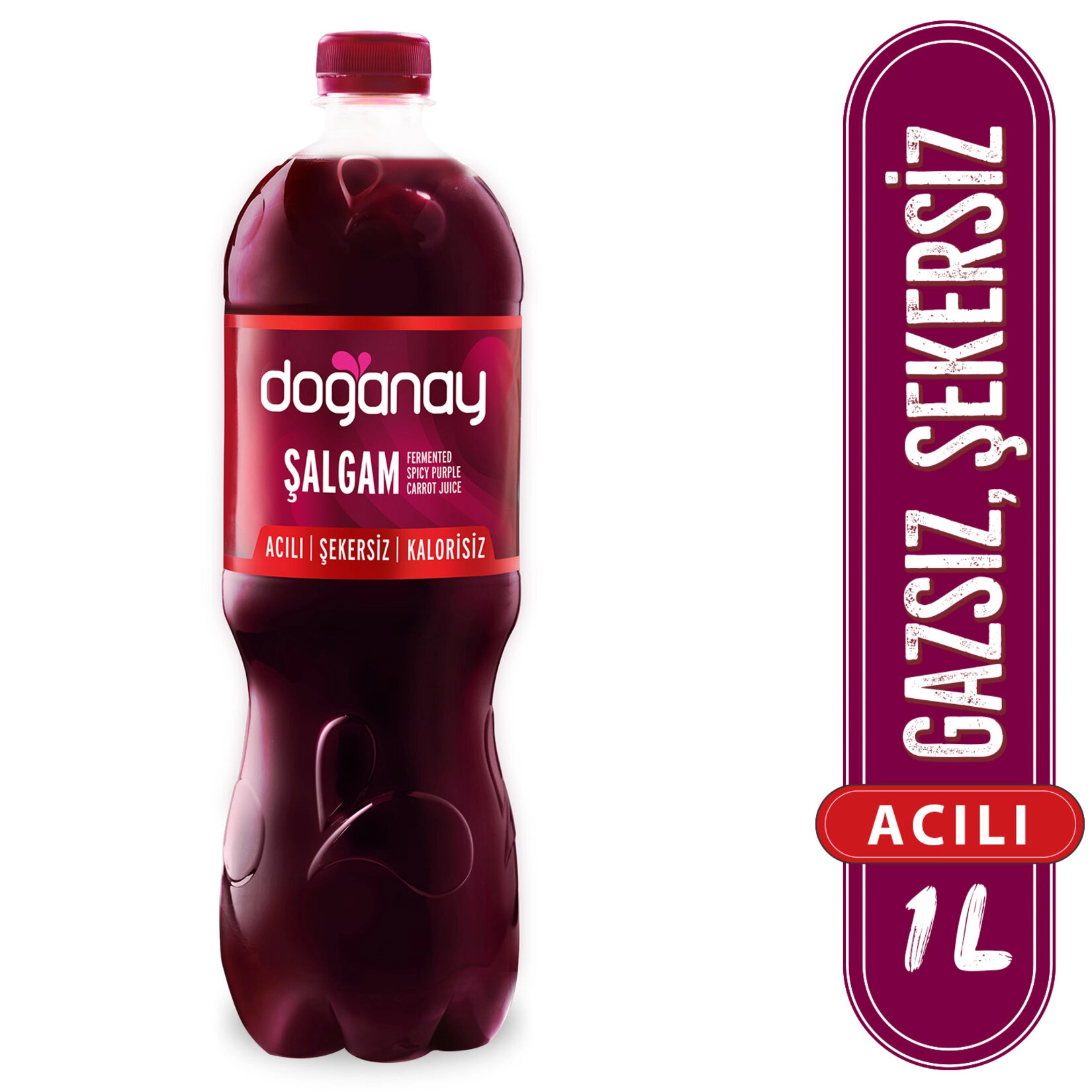 Doğanay Acılı Şalgam Suyu 1000 ml x 12 Adet