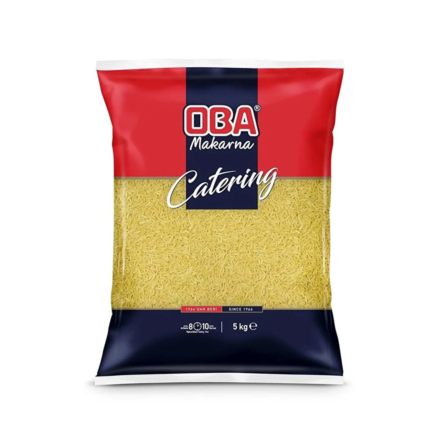Oba Makarna Arpa Şehriye 5 Kg Catering Serisi (GİMDES Helal Sertifikalı)