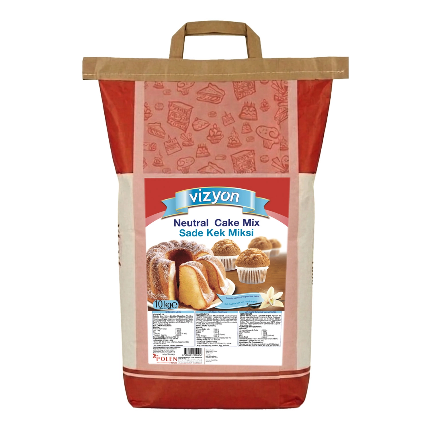 Vizyon Sade Kek Miksi 10 kg