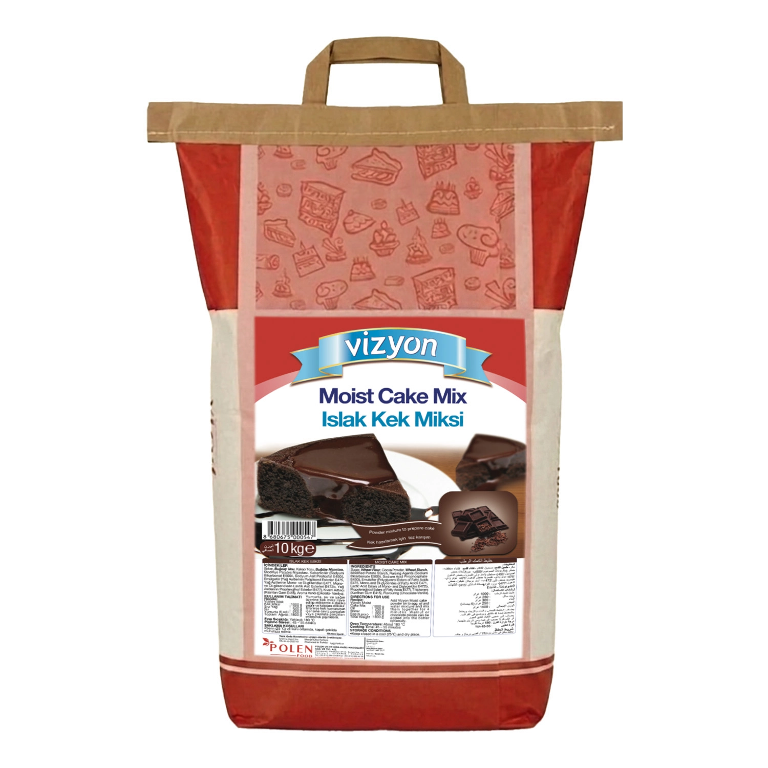 Vizyon Islak Kek Miksi 10 Kg