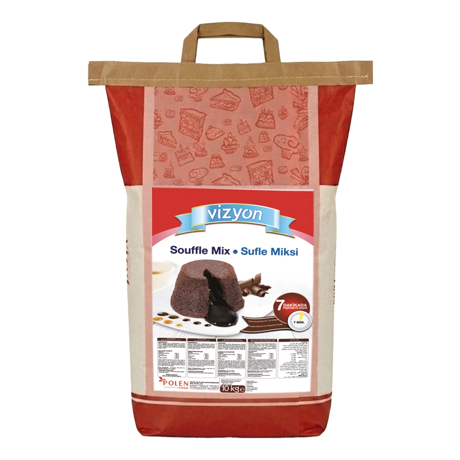 Vizyon Suffle Miksi 10 Kg - Suffle Yapımı İçin Toz Karışımı