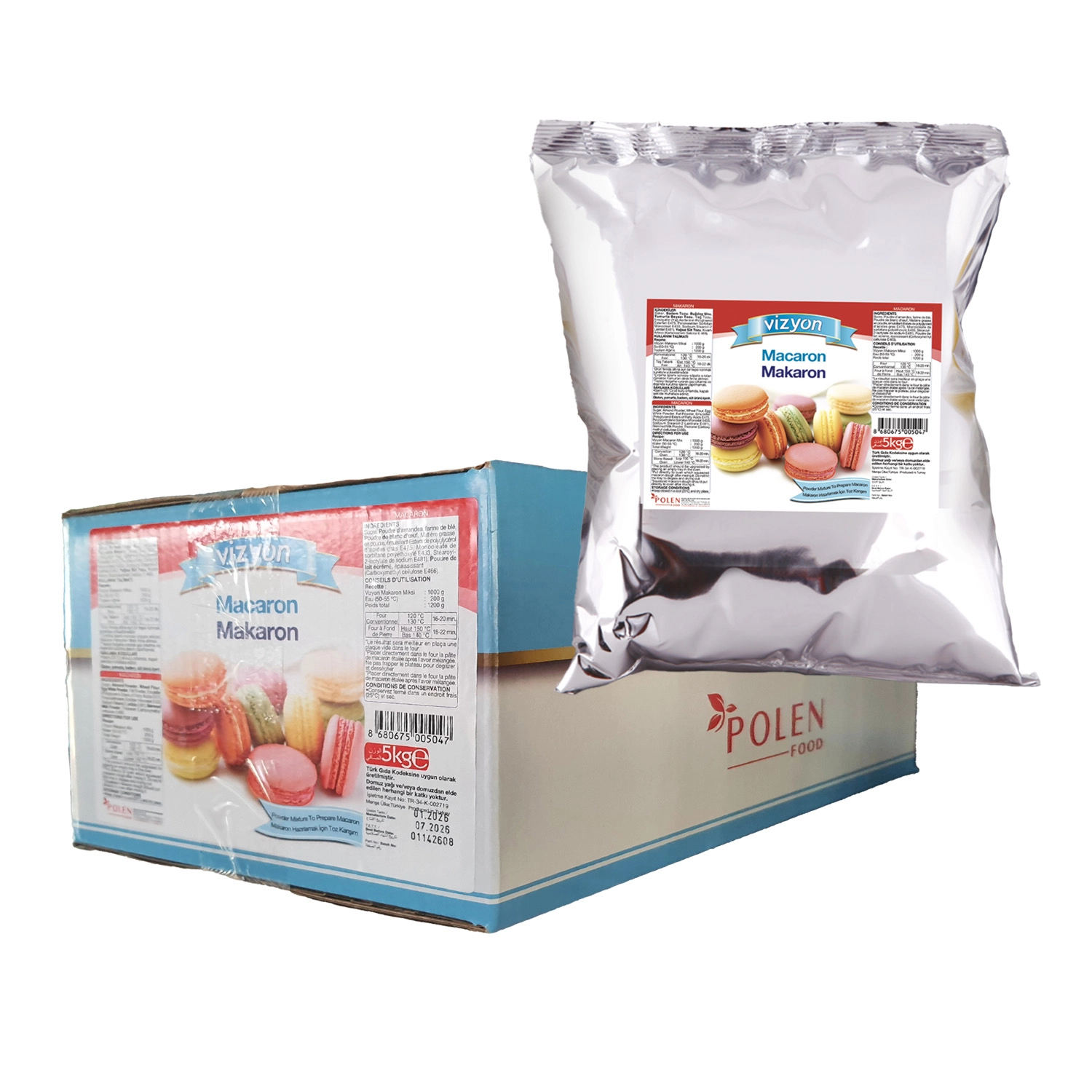 Vizyon Makaron Toz Karışımı 5 Kg
