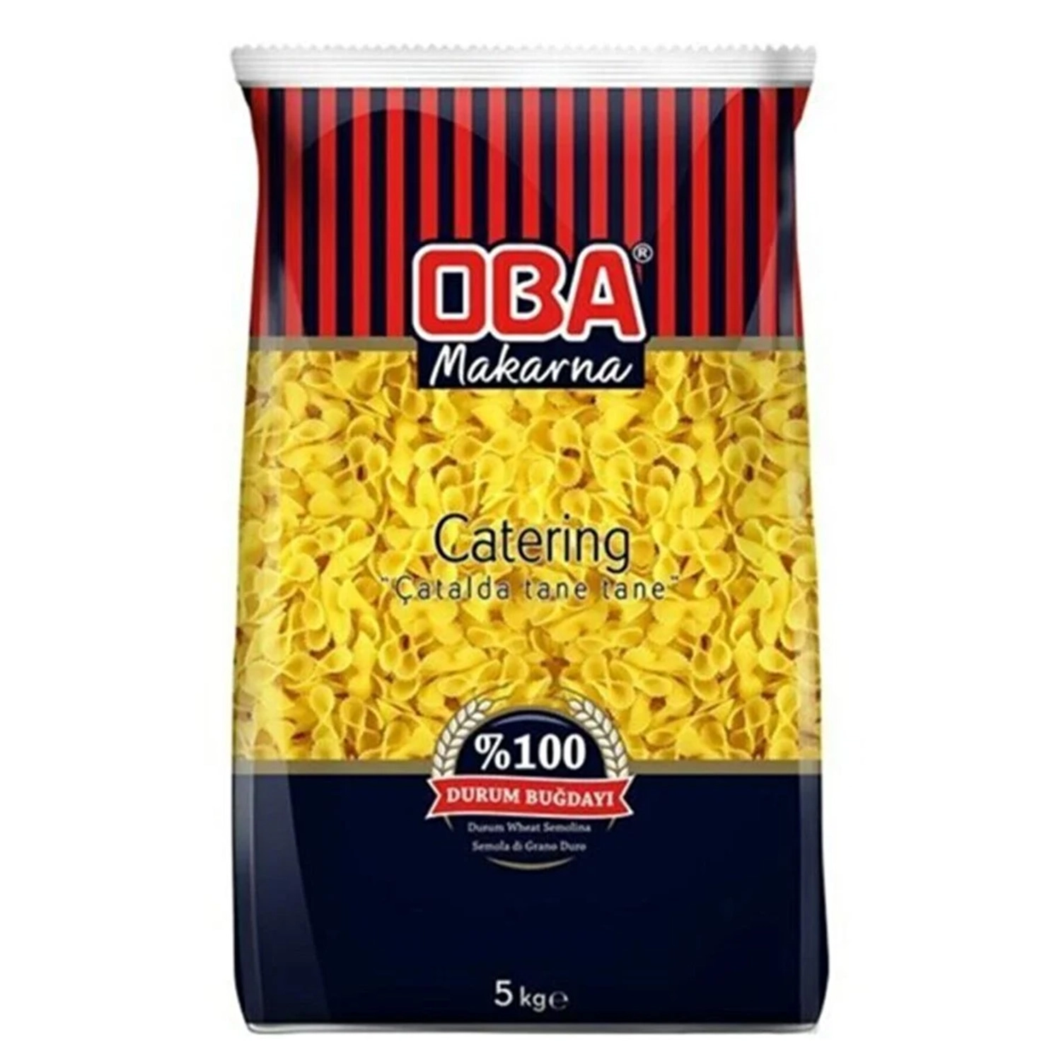 Oba Makarna Fiyonk 5 Kg.  - Catering Serisi