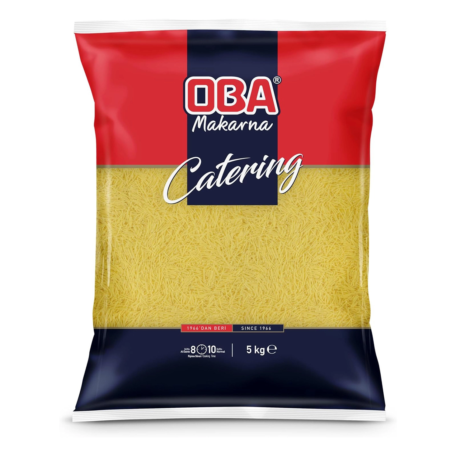 Oba Makarna Tel Şehriye 5 Kg.  - Catering Serisi