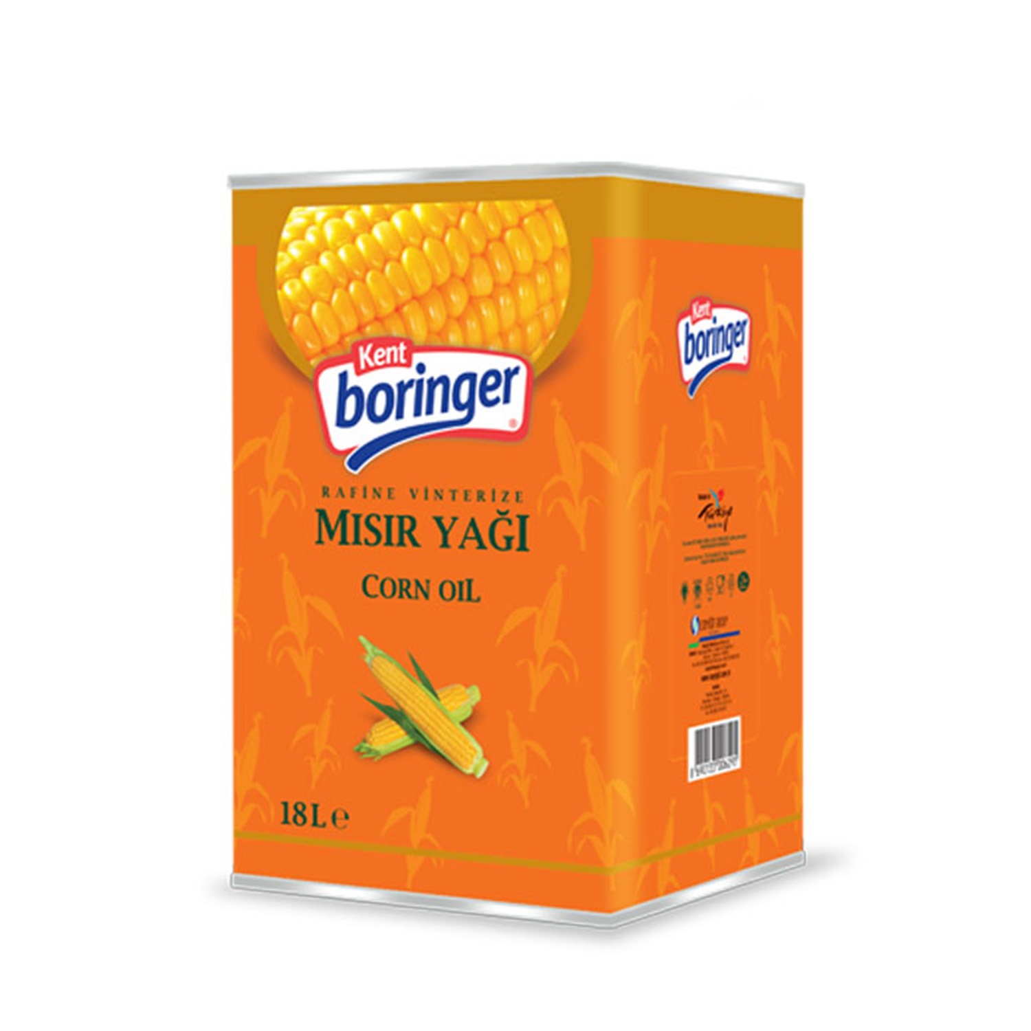 Kent Boringer Mısır Yağı 18 lt.
