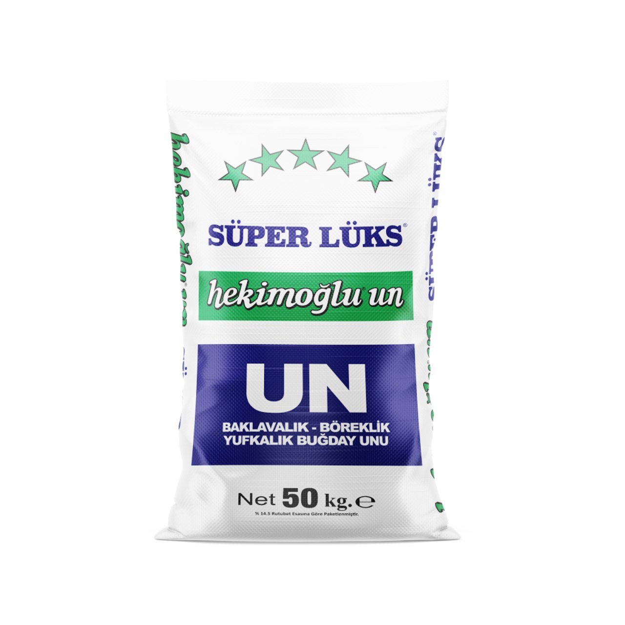 Hekimoğlu Süper Lüks Mavi Un 50 Kg.