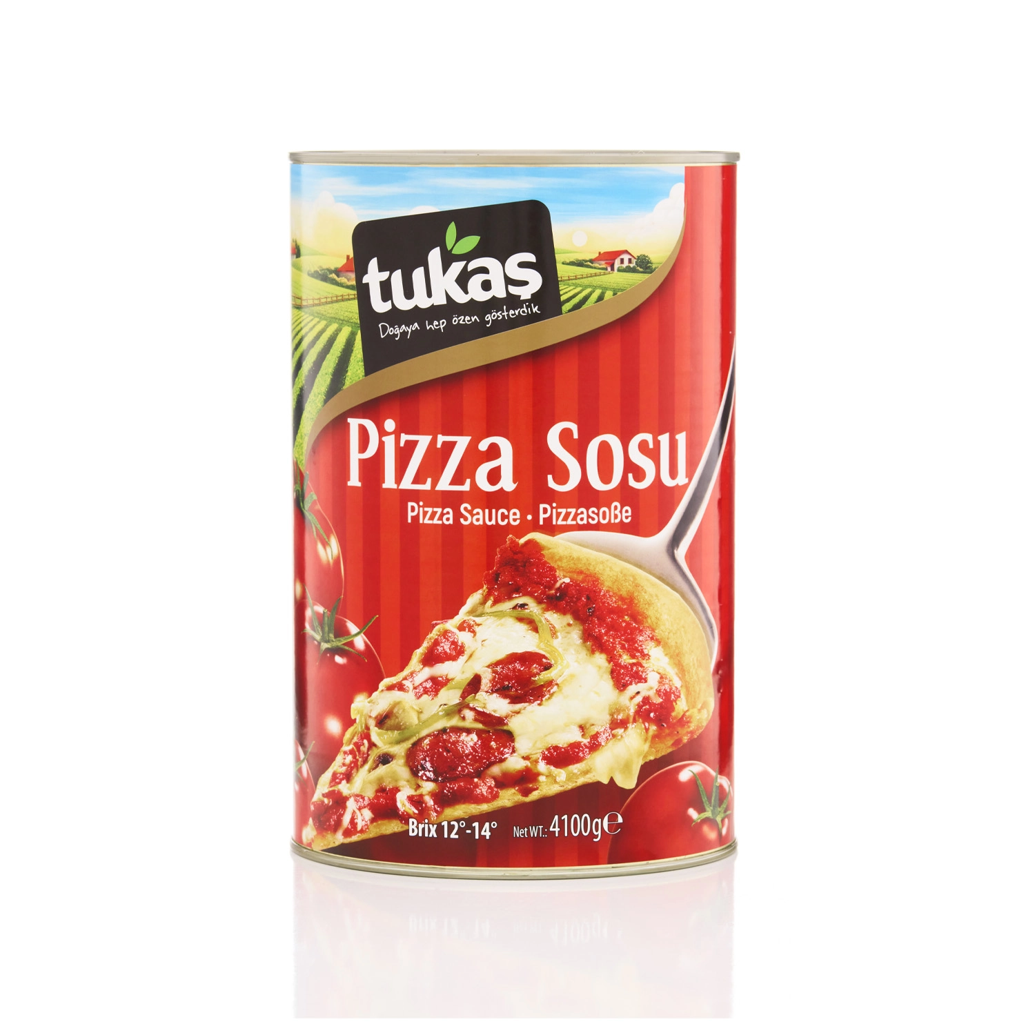 Tukaş Pizza Sosu 4100 Gram
