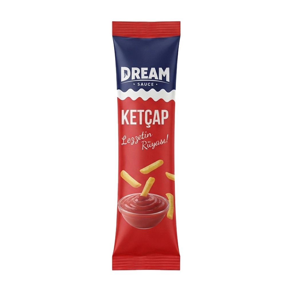 Dream Sauce Poşet Ketçap 9 g X 600 Adet