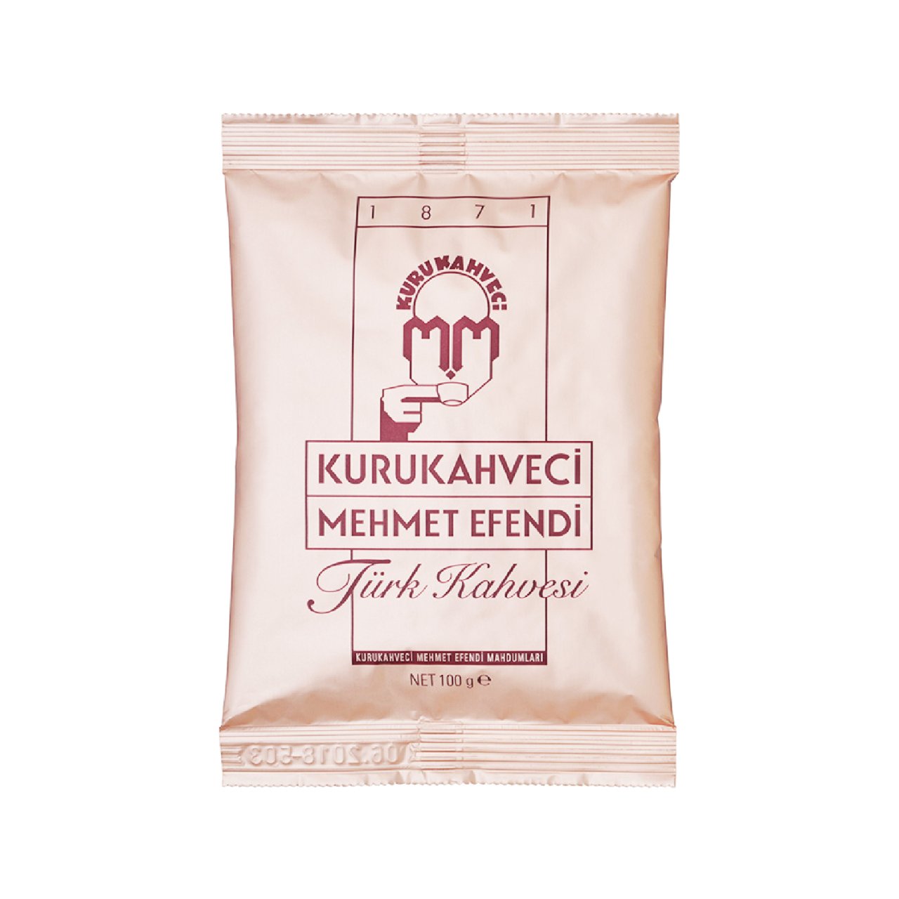 Mehmet Efendi Türk Kahvesi 100 Gr X 25 Adet (Kolisiyle)