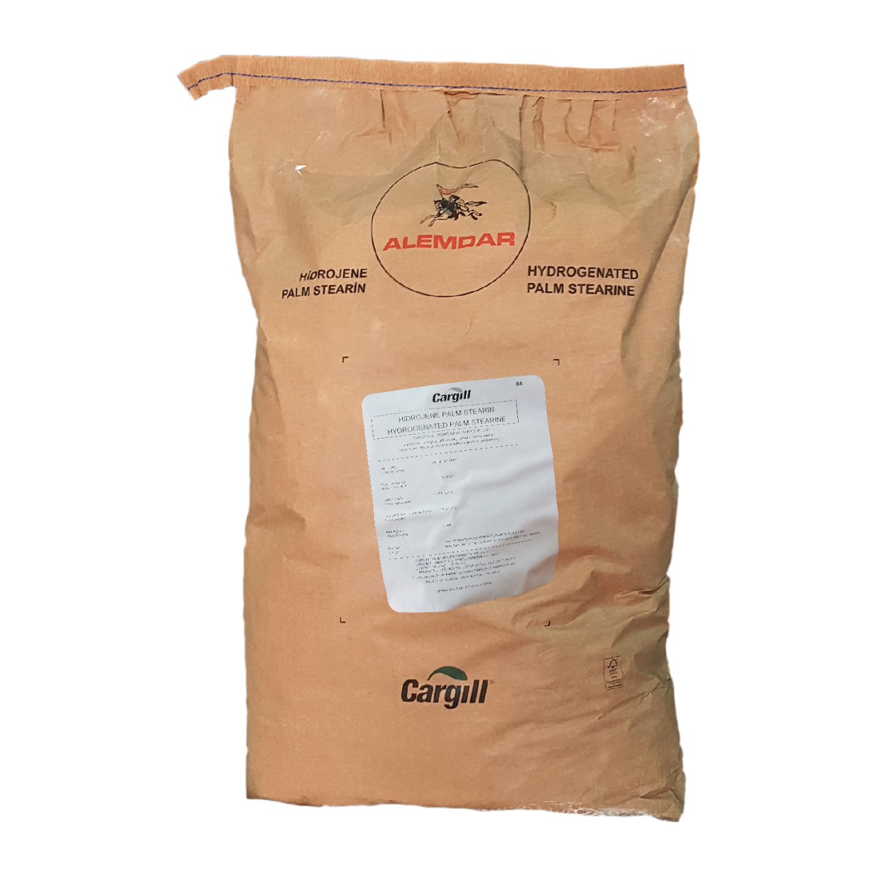 Cargill Alemdar Hidrojene Palm Stearin - Alem 07 RH G - 25 Kg.  -  Kargo Dahil