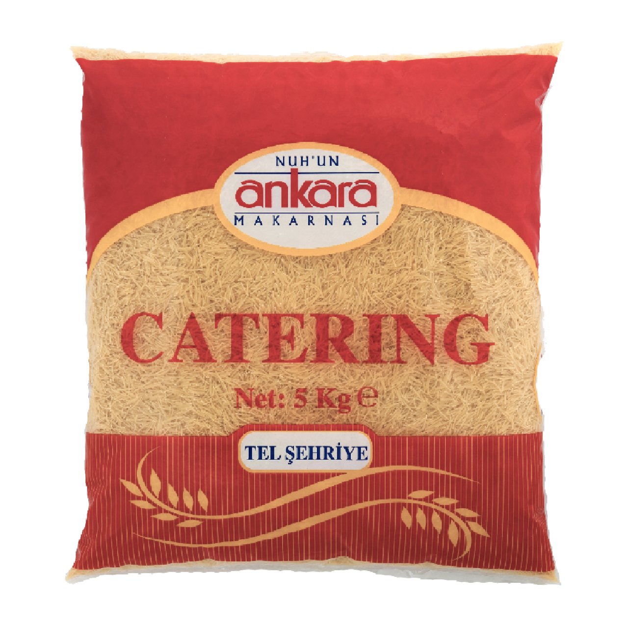 Ankara Makarna Tel Şehriye 5 Kg. - Catering Serisi
