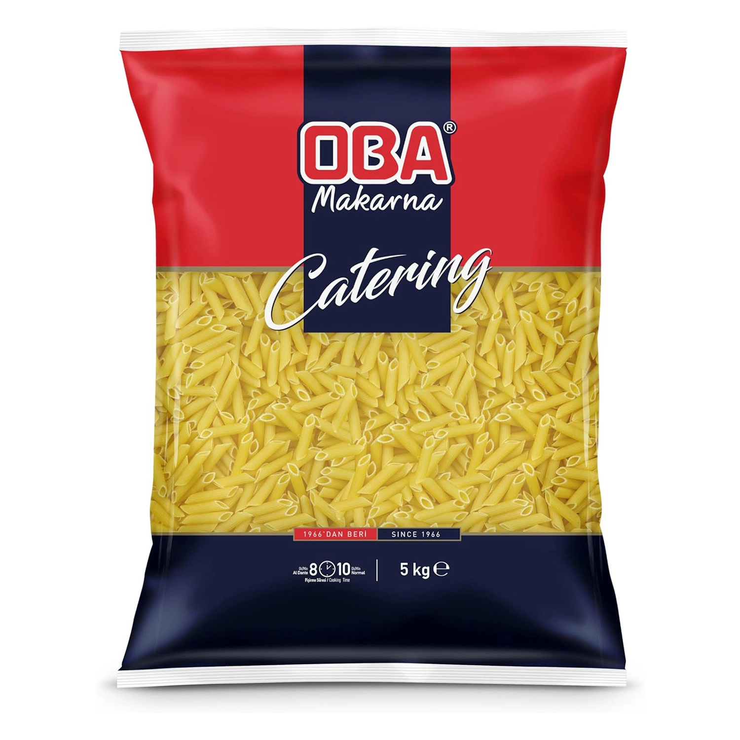 Oba Makarna Kalem 5 Kg. Catering Serisi (GİMDES Helal Sertifikalı)