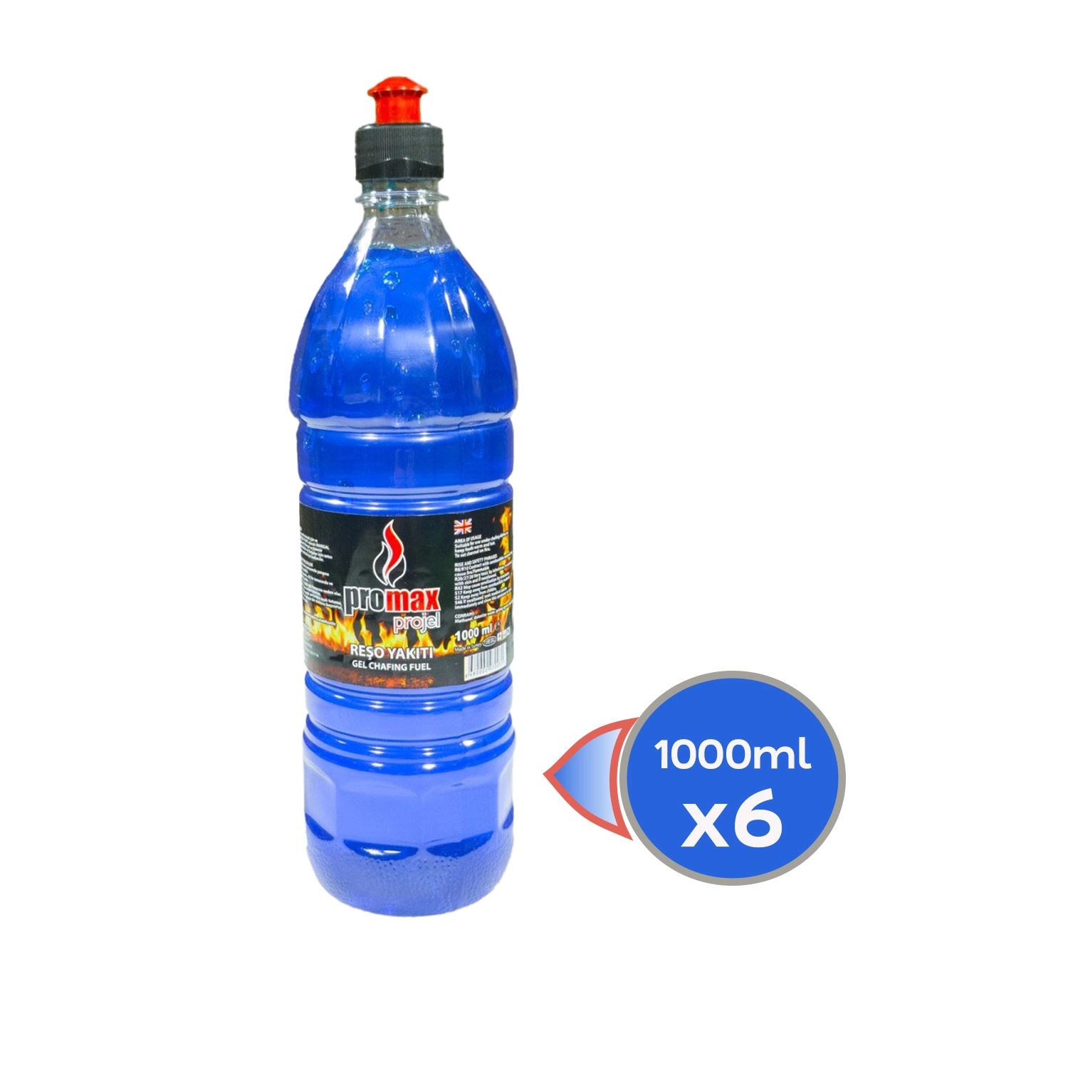 Promax Projel Reşo Yakıtı 1000 ml x 6 Adet