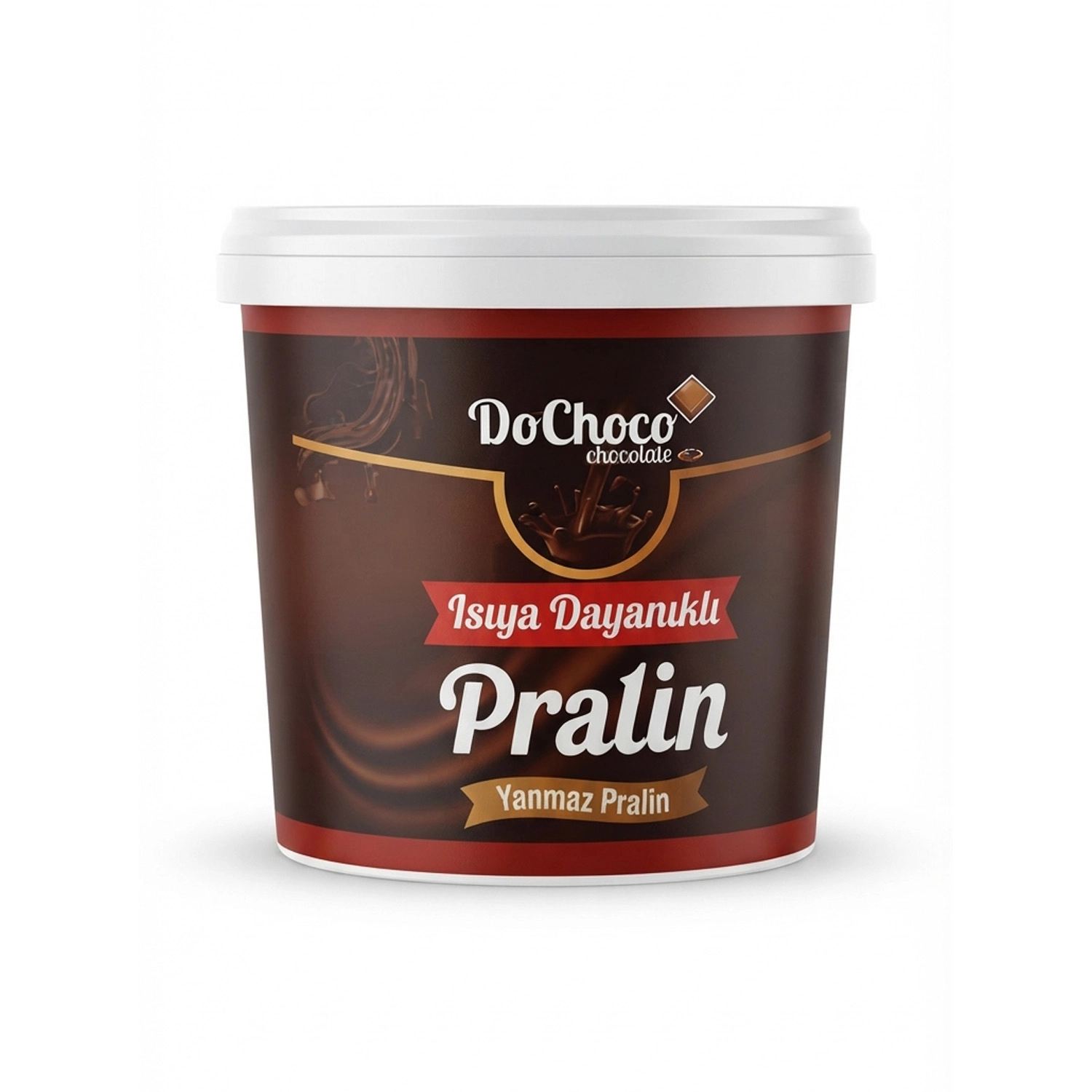DoChoco Sütlü Isıya Dayanıklı Yanmaz Pralin 10 kg