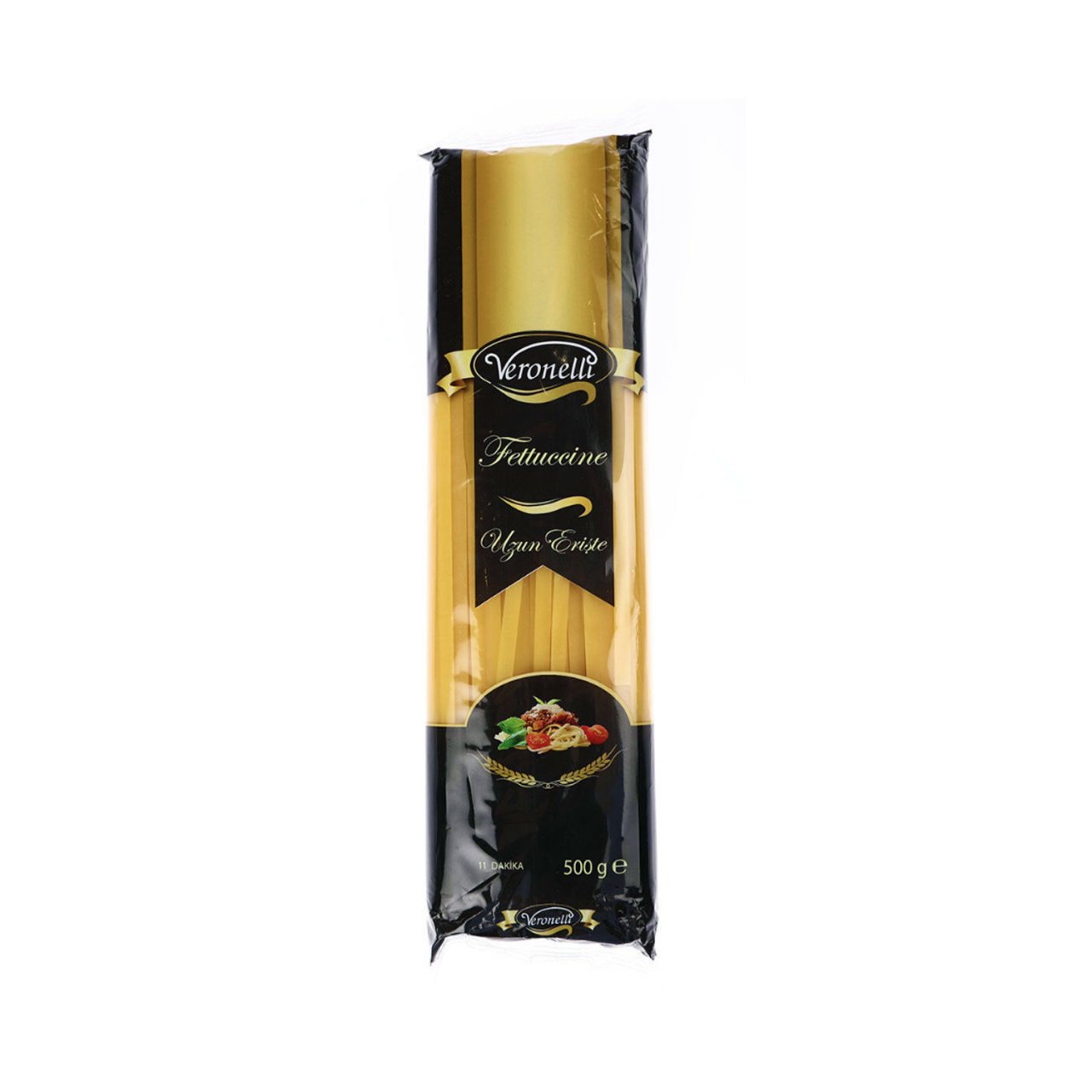 Ankara Veronelli Fettucini (Uzun Erişte) Makarna 500 Gr x 20 Adet (10 Kg Koli)