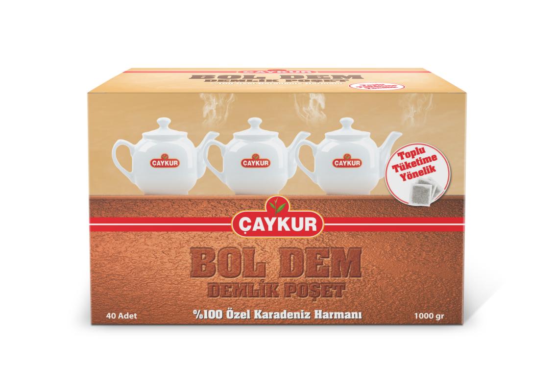 Çaykur EDT Bol Dem Demlik Poşet Çayı 750 Gr. (30 Adet X 25g)