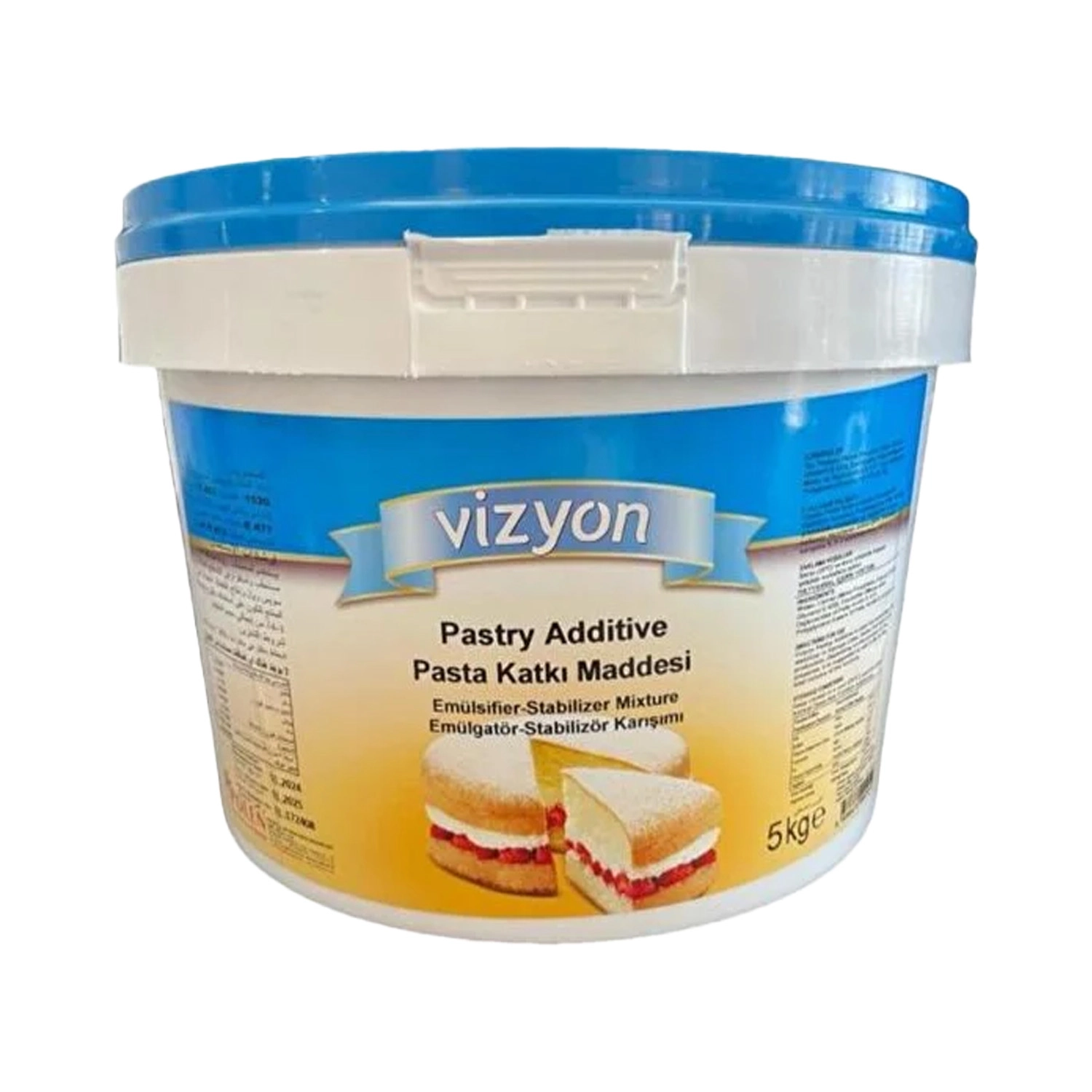 Vizyon Pasta Katkı Maddesi 5 Kg - Pandispanya ve Kek Emülgatörü