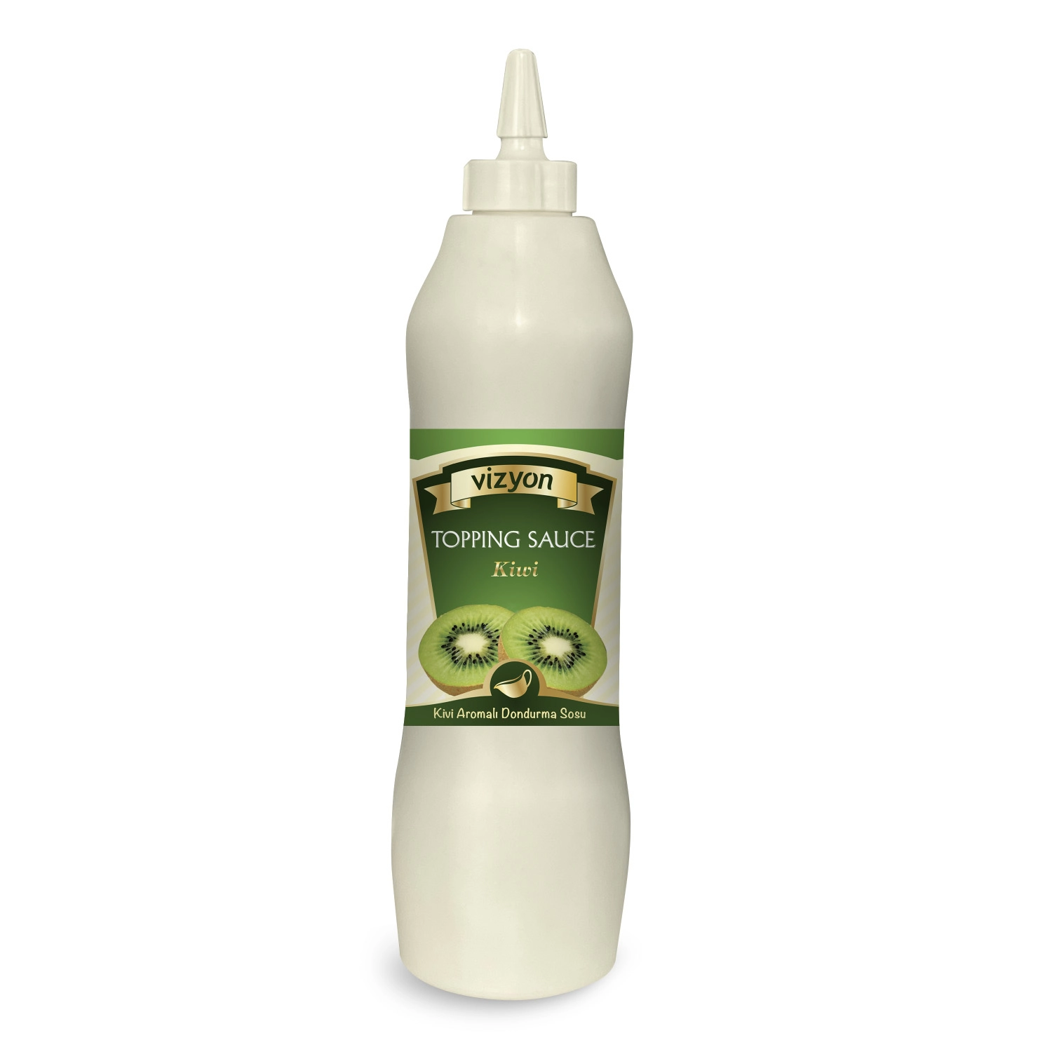 Vizyon Kivi,Aromalı Dondurma Sosu 1 Kg (Topping Sos)