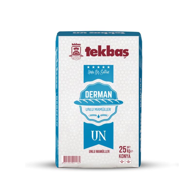 Tekbaş Derman - Unlu Mamuller Unu 25 Kg