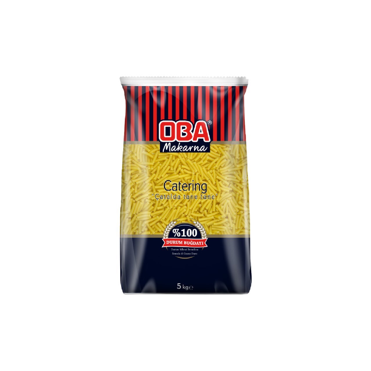 Oba Makarna İnce Kesme 5 Kg.  - Catering Serisi