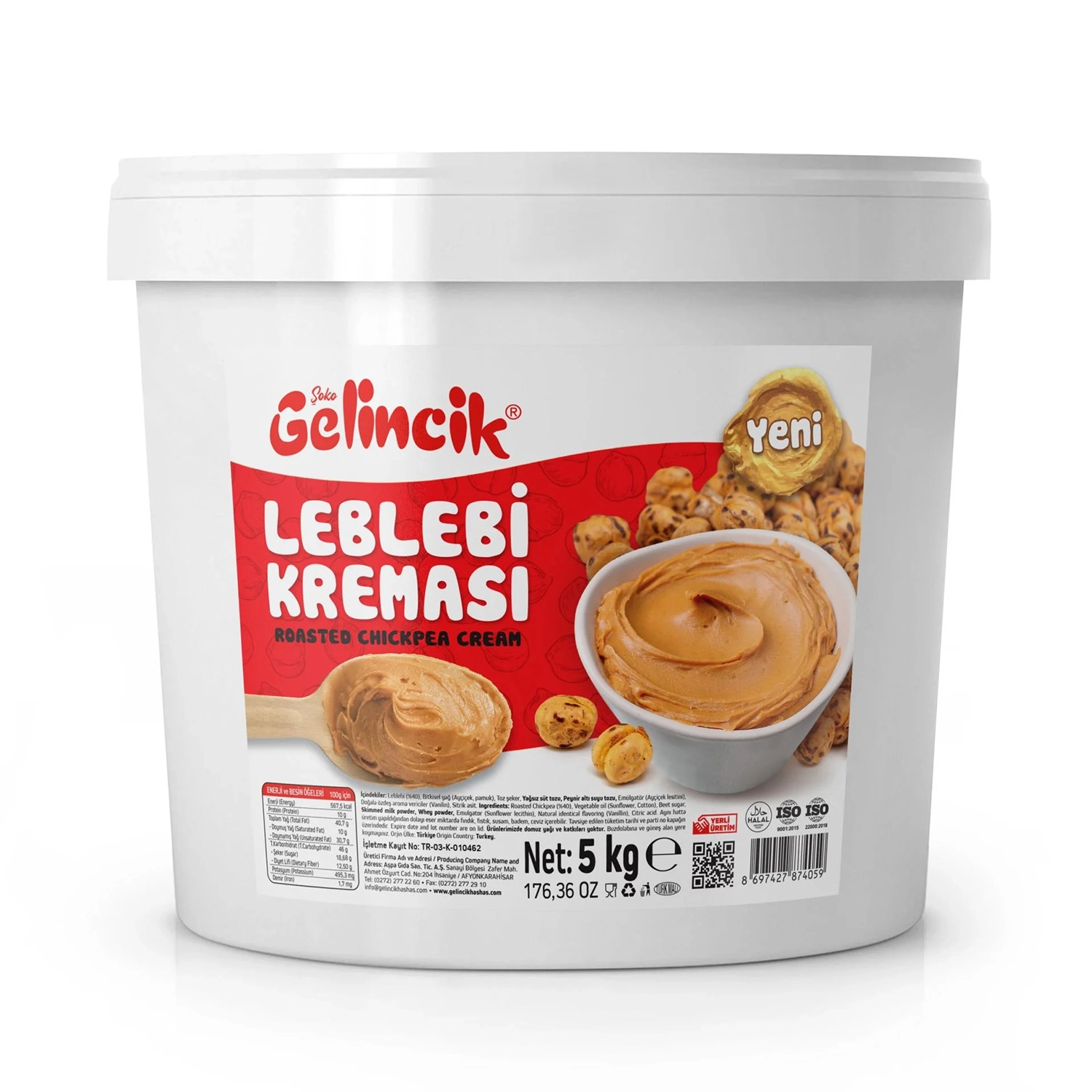 Gelincik Leblebi Kreması 5 kg