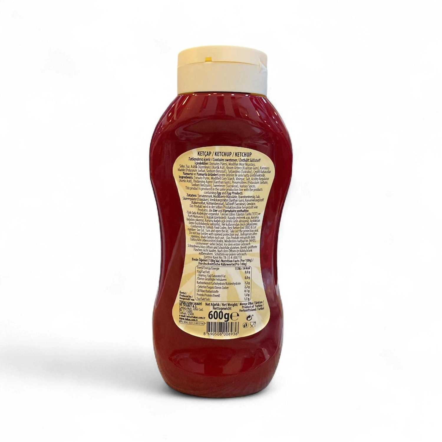 Tukaş Ketçap 600 Gr