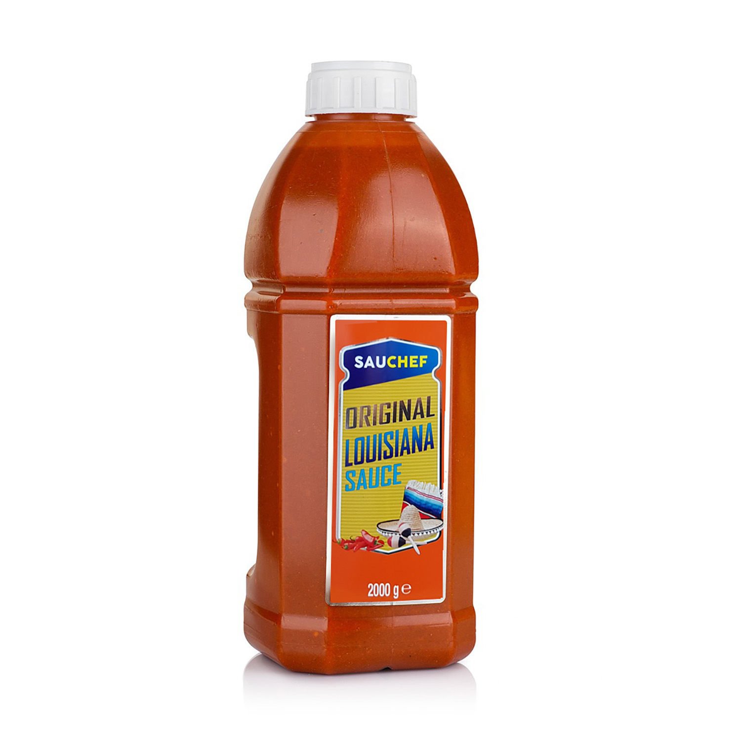 Sauchef Louisiana Acı Biber Sosu 2000 Gr. / Original Louisiana Sauce