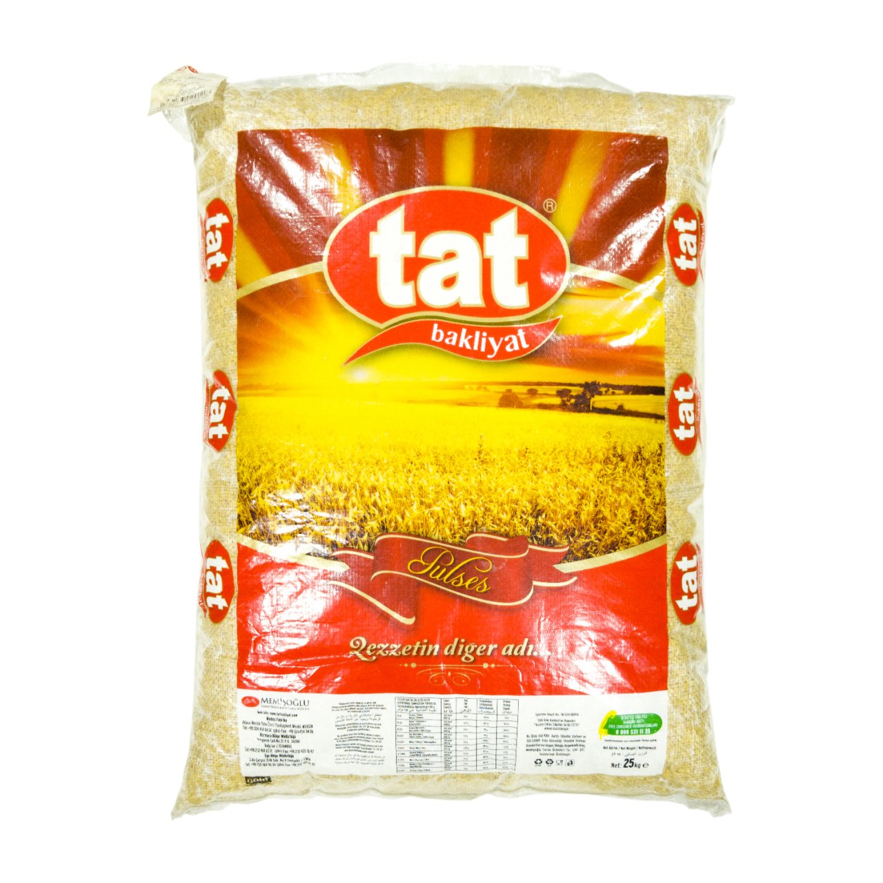 Tat Bakliyat İri Bulgur (Başbaş) 25 Kg