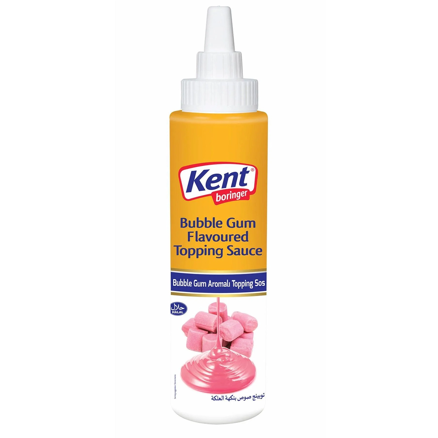 Kent Boringer Bubble Gum Sakız Aromalı Topping Sos 750g