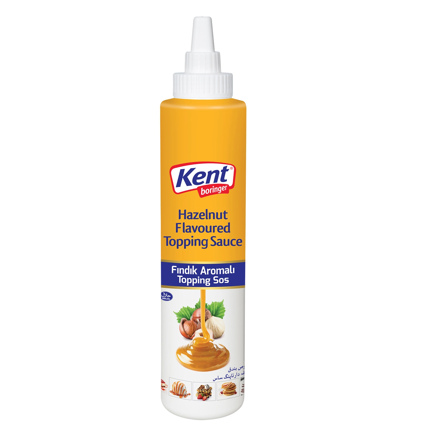 Kent Boringer Fındık Aromalı Topping Sos 750g