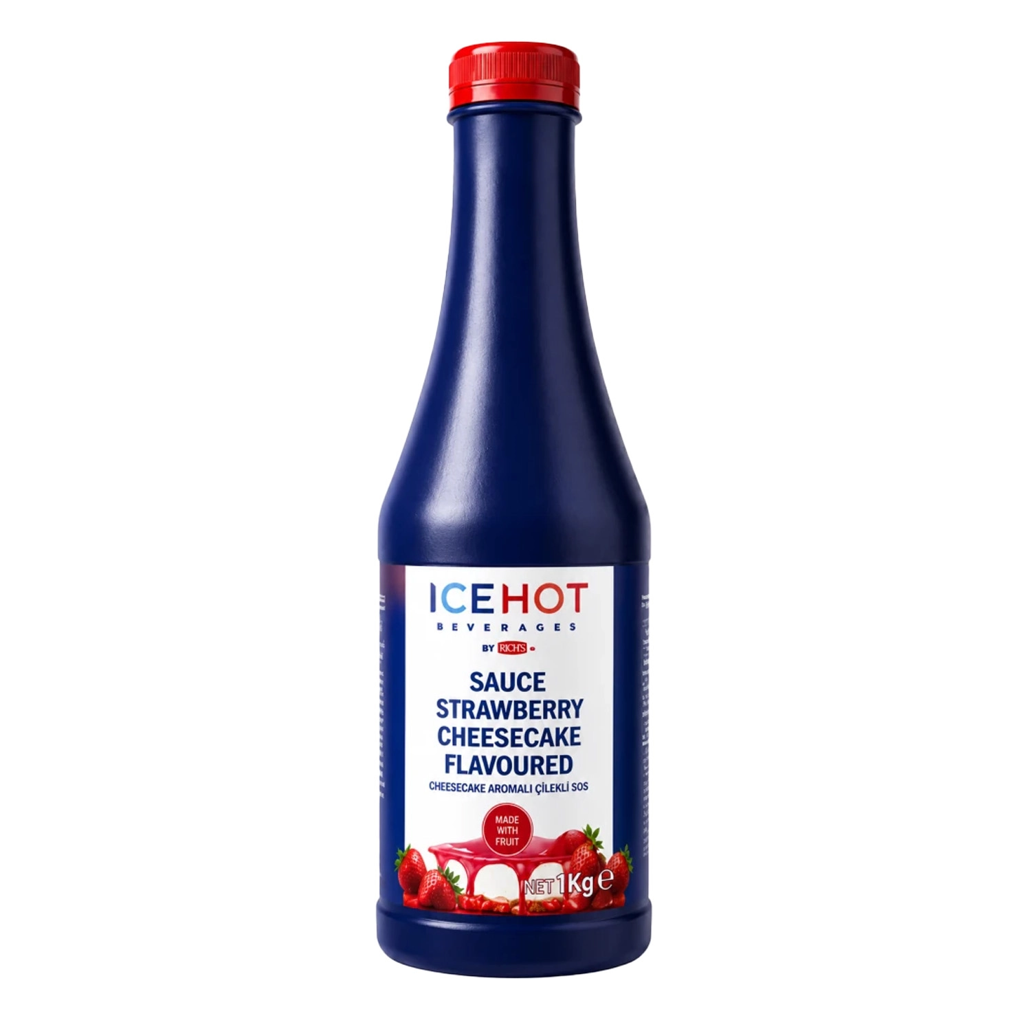 Rich’s İcehot Cheesecake Aromalı Çilekli İçecek Sosu 1 Kg