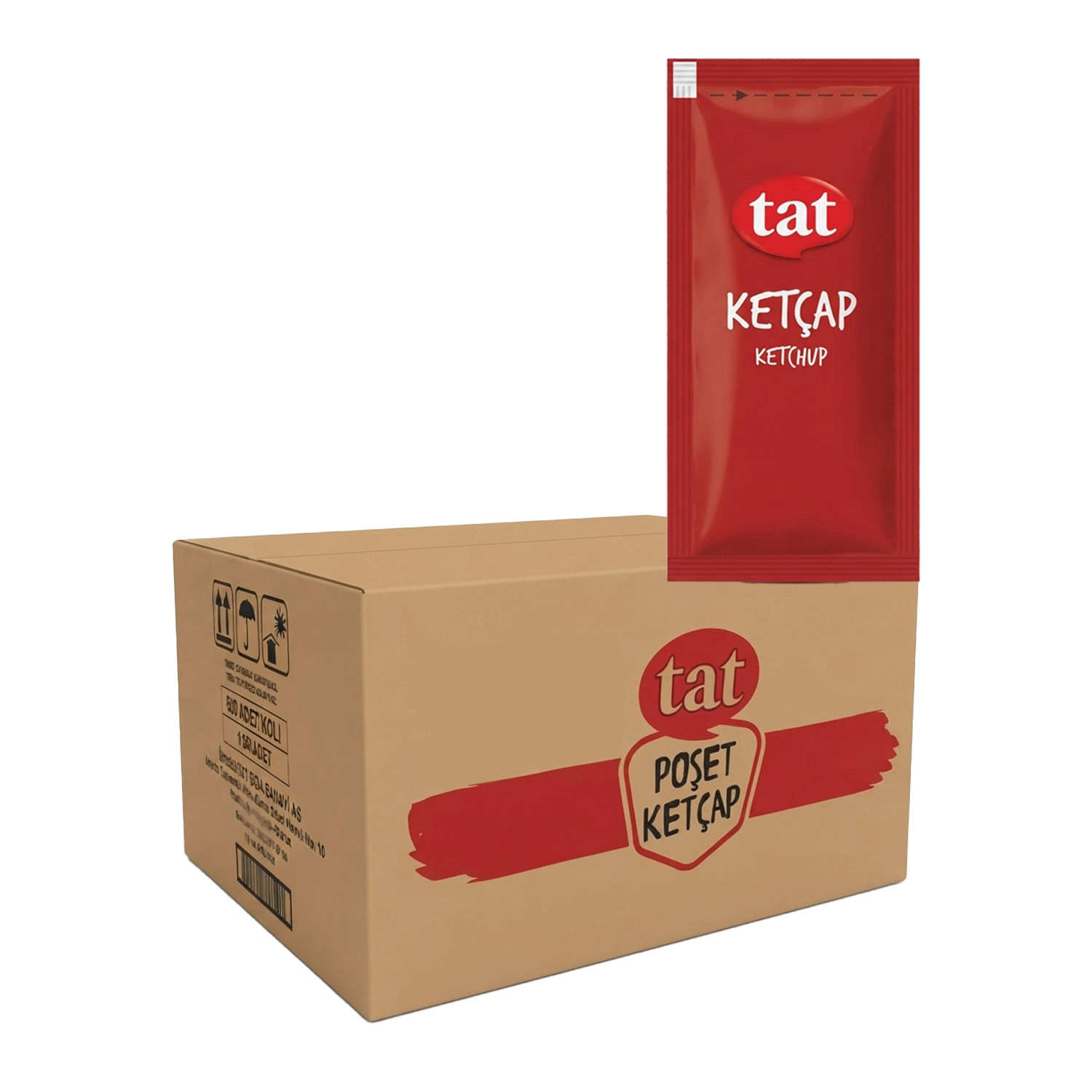 Tat Poşet Ketçap 9 g x 500 Adet Koli