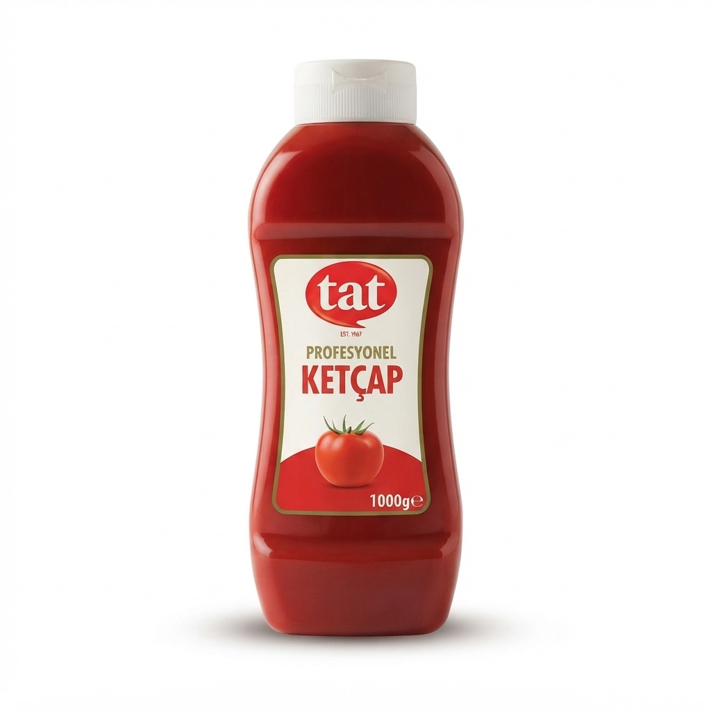 Tat Profesyonel Ketçap 1000 g X 12 Adet