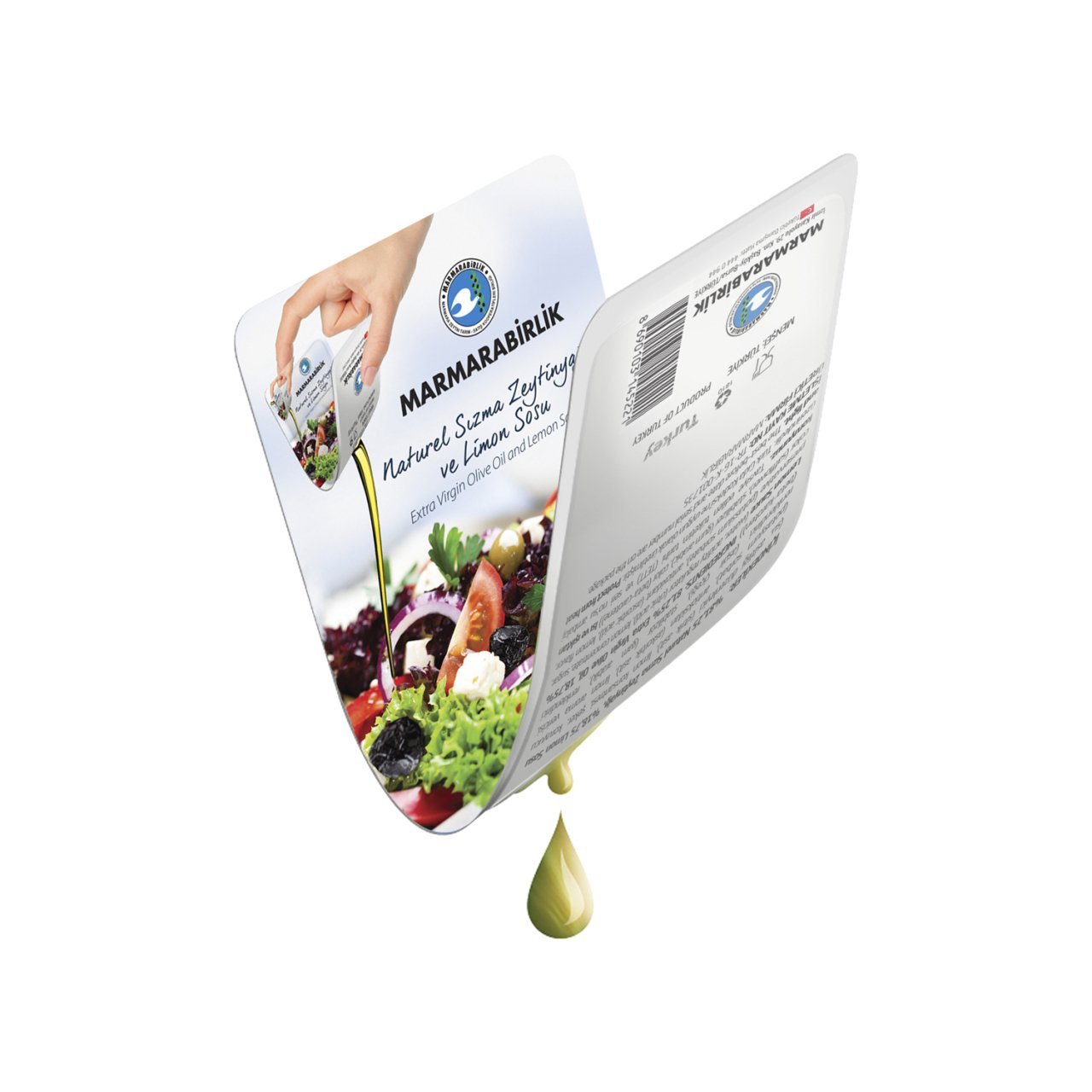 Marmarabirlik Natürel Sızma Zeytinyağı Easy Snap 6 ml x 480 Adet (Kolisiyle)