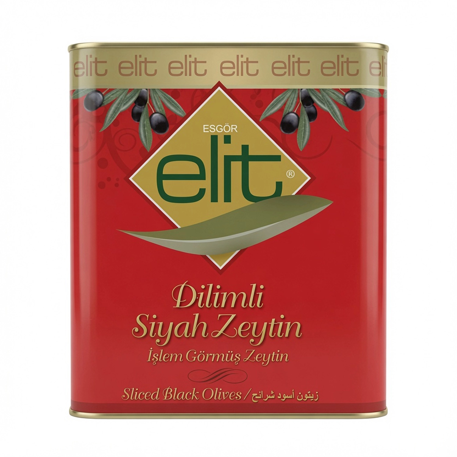 Elit Dilimli Siyah Zeytin 8 kg