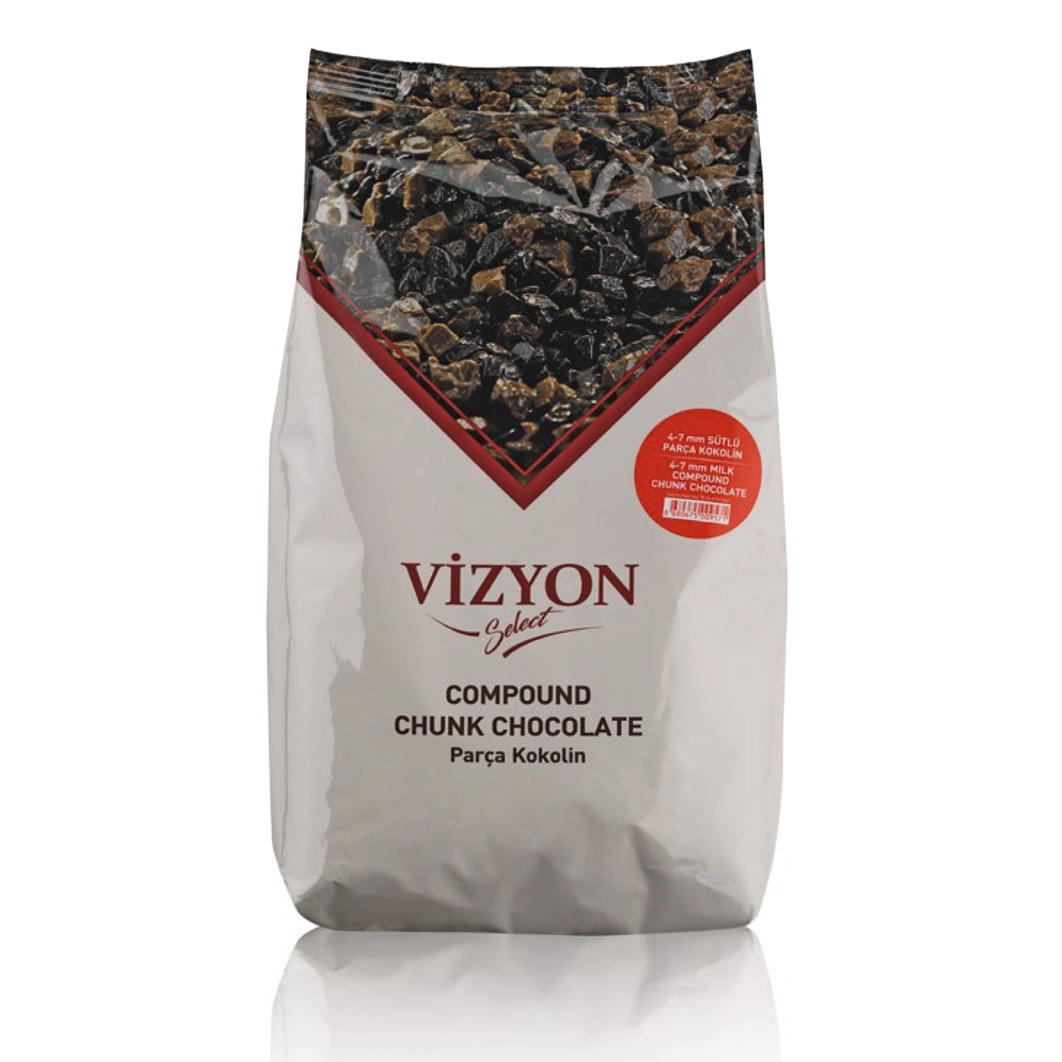 Vizyon Select Parça Kokolin Sütlü 4-7 mm 2,5 Kg