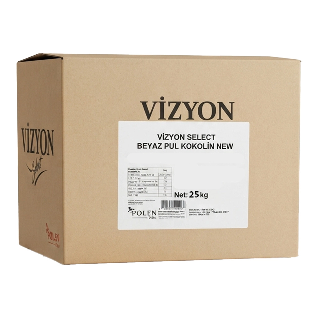 Vizyon Select Beyaz Pul Kokolin New Dökme 25 Kg