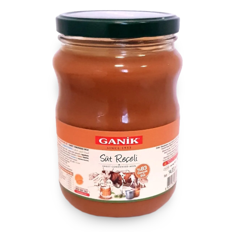 Ganik Süt Reçeli 1400 Gr İnek Sütü