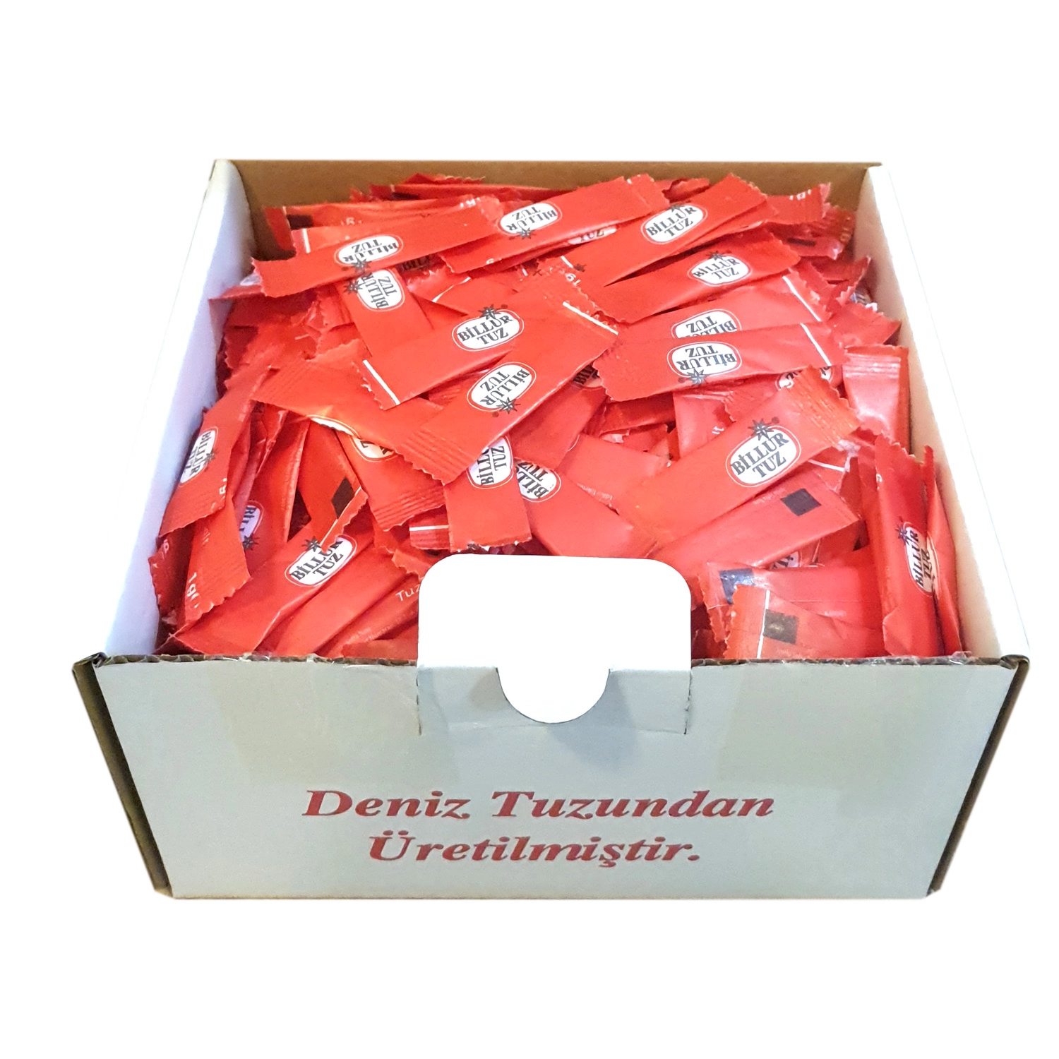 Billur Tuz Tek Kullanımlık İyotlu Sofra Tuzu 1g X 1000 Adet
