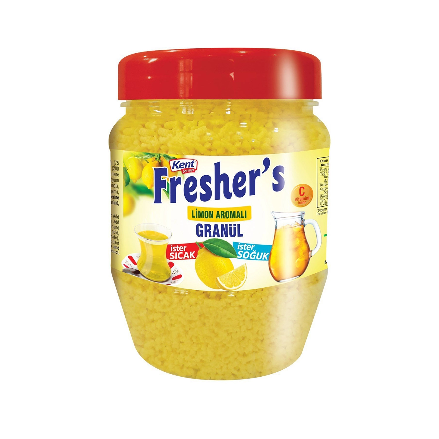 Kent Boringer Freshers Limon Aromalı Granül İçecek 300 Gr