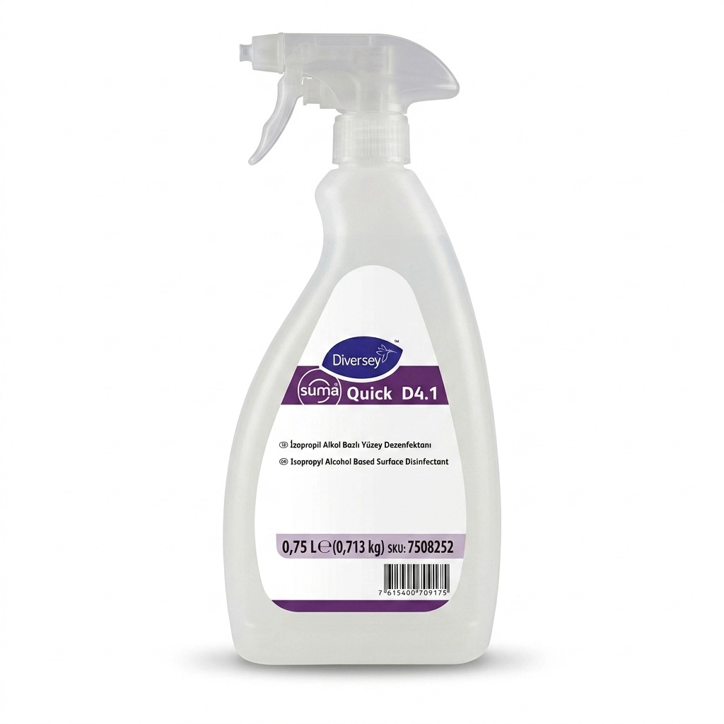 Diversey Suma Quick D4.1 Alkol Bazlı Yüzey Temizleyici 750ml X 6 Adet