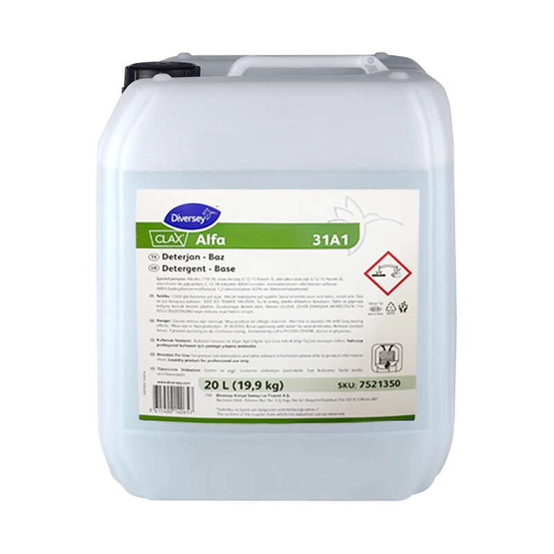 Diversey Clax Alfa 31A1 Çamaşır Deterjan Bazı 20 L