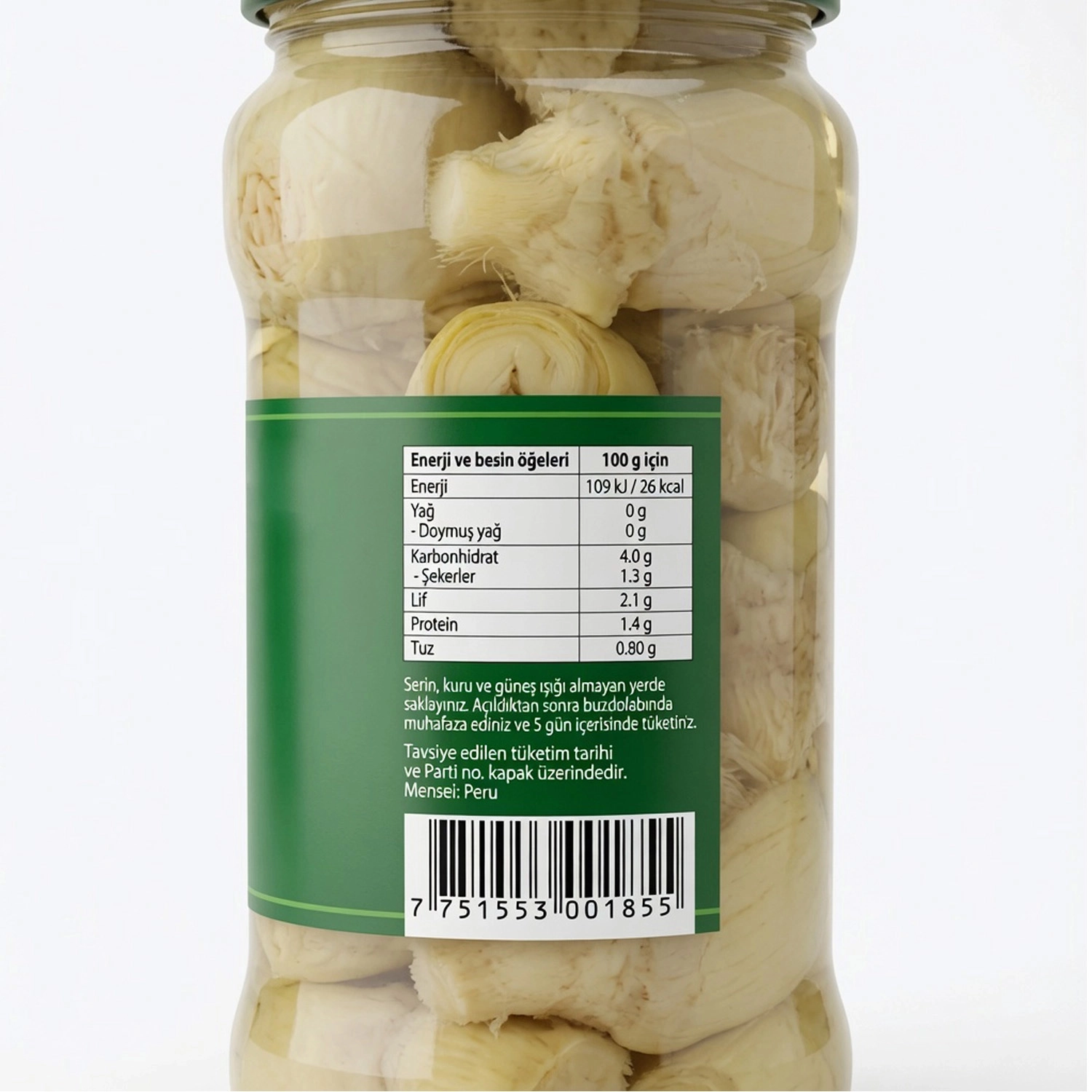 Alessia Enginar Kalbi Konservesi 660g x 3 Adet