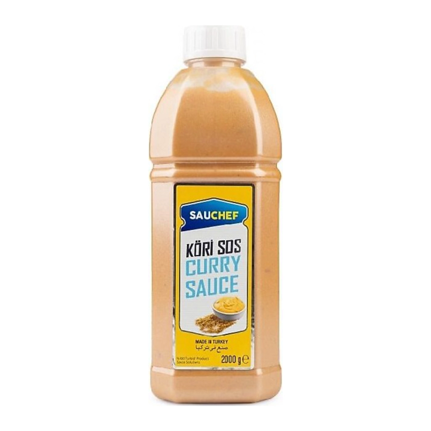 Sauchef Köri Sos 2000 g / Curry Sauce Helal Sertifikalı