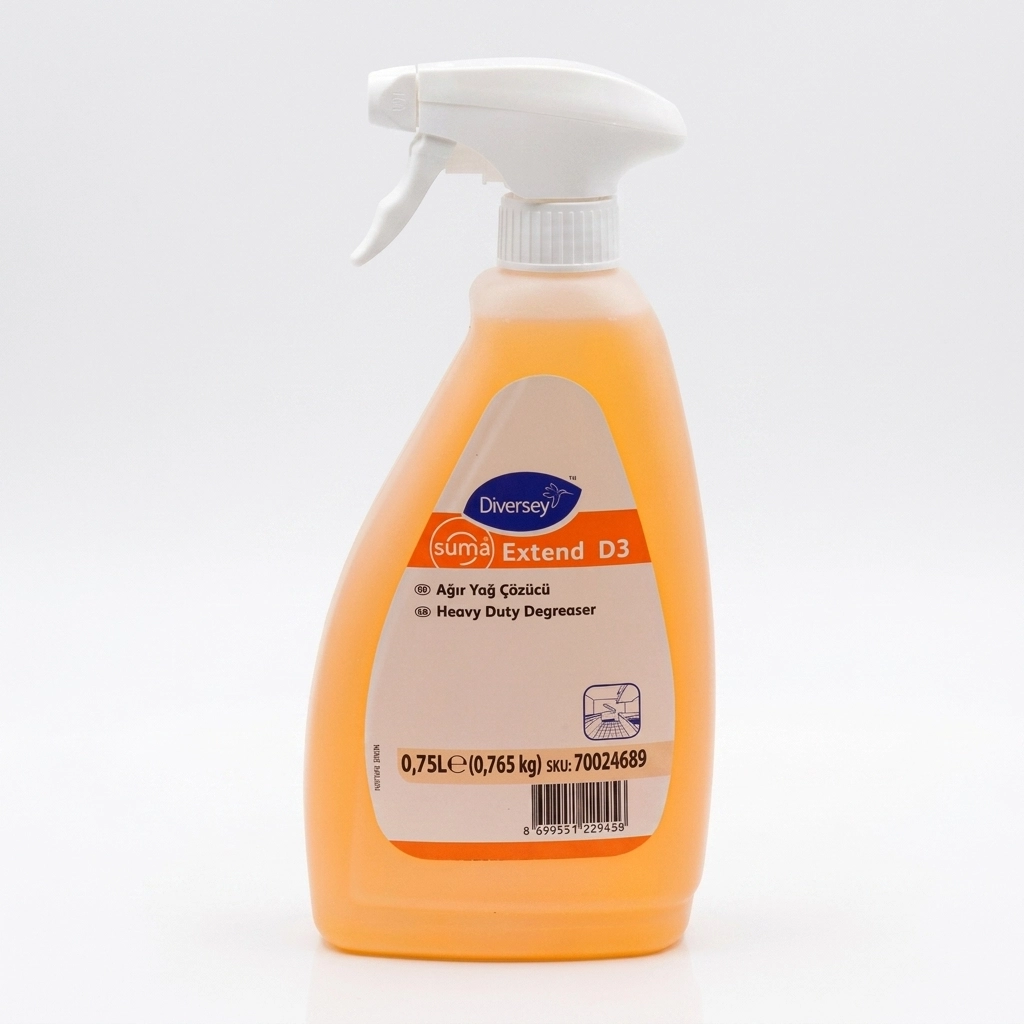 Diversey Suma Extend D3 Ağır Yağ Çözücü 750 Ml