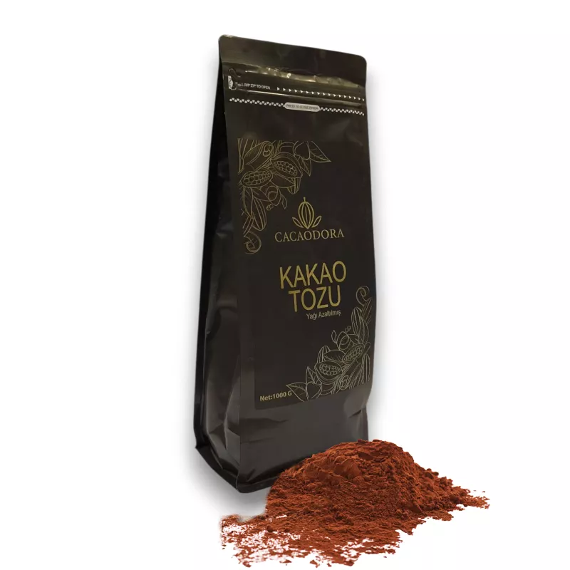 Cacaodora Yağı Azaltılmış Kakao Tozu 1 kg.